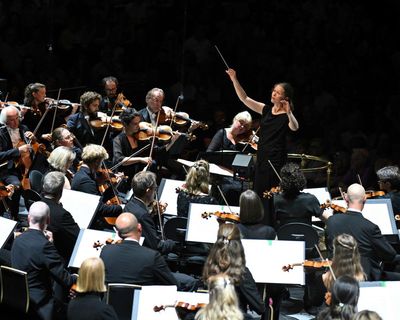 Oslo Philharmonic/Gražinytė-Tyla/Kopatchinskaja review – weapons-grade charisma and anarchic delight