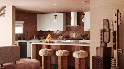 "It's Cocktail-Ready" — Peek Inside a William F. Cody-Designed Palm Springs Pied-à-Terre Where Sunset Pinks and a Wet Bar Serve Up the Good Times