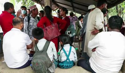 'River rises, we run uphill; it falls, we return — then Trishuli sends us fleeing again'