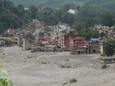 Nepal floods: Teacher evacuates 1,600 students as floods wash away Trishuli school