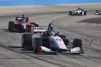 Max Garcia surges to first-ever Indy NXT win at The Milwaukee Mile