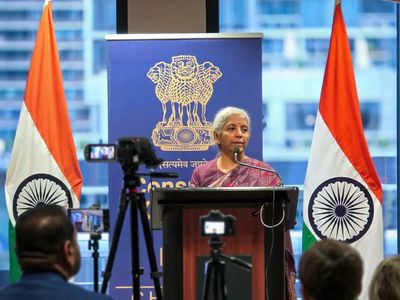 Sitharaman hails India's resilience amid global uncertainties, says govt protected farmers, households