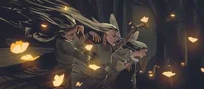 “I wanted to create something poetic and elegant, with a sense of movement, as if a wave were breaking in the middle of the forest"