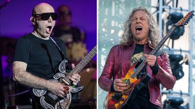 “They were the weirdest things. He was asking me, ‘What do you think I should play over this stuff?’” When Joe Satriani got an exclusive preview of new Metallica material during lessons with his student Kirk Hammett