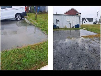 In 2012, Maryland's Greensboro launched 2 projects to curb stormwater flooding. 9 years later, its firehouse gained permeable pavers and step pools, helping reduce pollutants reaching the river