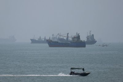 US military attacks Iranian rocket launchers in the Strait of Hormuz