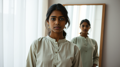 What Your Relationship With Your Own Reflection Reveals About the Love You Accept