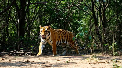 When Tigers Vanish From India's Wildlife Reserves, the Prey and Vegetation Collapse Too