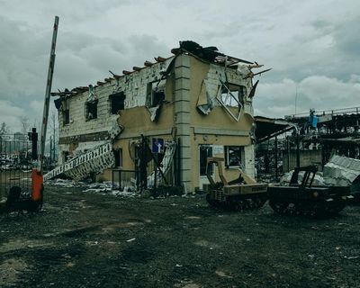 ‘Everything’s smashed to bits’: Ukrainians turn anger on those storing weapons near their villages