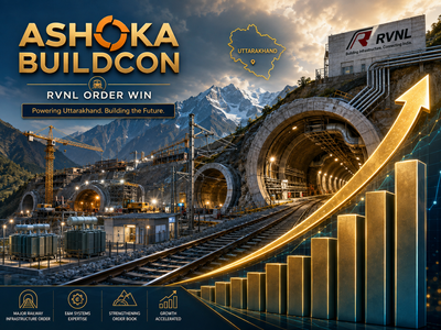 Ashoka Buildcon shares rally 10% after securing Rs 602 crore order from RVNL
