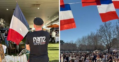 Attendees turn away as tens of thousands descend on French festival
