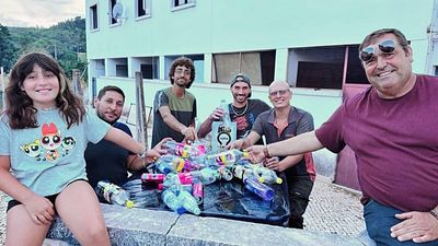'They wrote little letters': How kids in Portugal are making money off their neighbours' plastic waste
