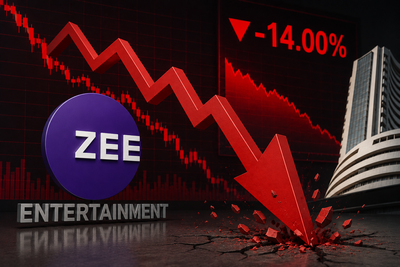 Zee Entertainment shares crash 14% amid Subhash Chandra’s 99.97% loan haircut row