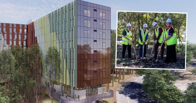Construction starts on student accommodation at University of Newcastle