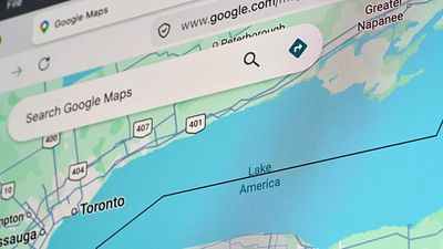 Lake Ontario or Lake America? Google Maps results differ in Canada, US and across the world