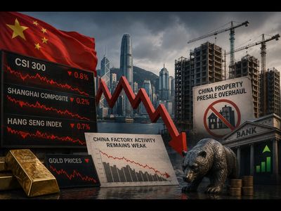 Global Market: China, Hong Kong stocks slip as weak economic data and property overhaul weigh