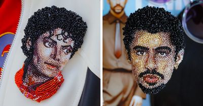 From Michael Jackson To Golden Globes Brooches: 40 Incredible Beaded Creations By Tiffany Pisani