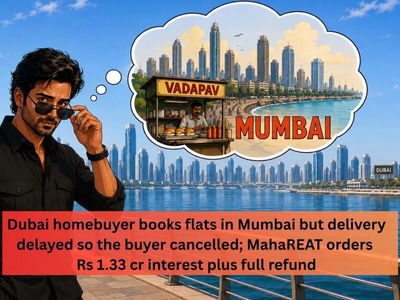 Dubai-based homebuyer cancels 2 Mumbai flats after long delay, but builder kept him waiting for refund and wanted to deduct charges: MahaREAT orders full refund + Rs 1.33 crore in interest