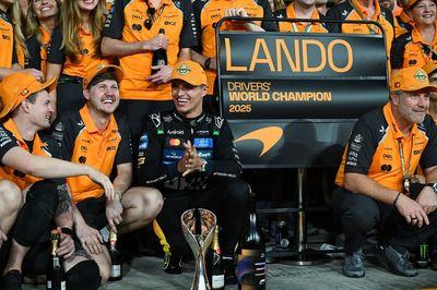 Lando Norris insists he has not changed since F1 championship win