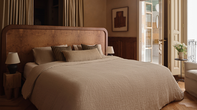 Never Heard of 'Matelasse' Bedding? Meet the Designer Shortcut to a Beautifully Textured, Expensive-Looking Bed
