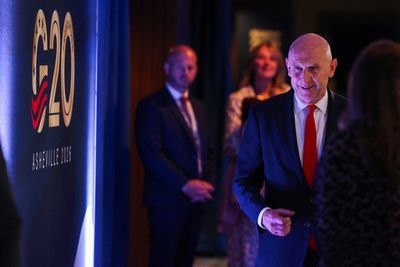 John Healey tells counterparts to ‘step up’ as he arrives at first G20 summit