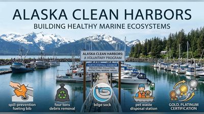 In 2010, Alaska Clean Harbors launched a statewide effort to curb harbor pollution. 15 years later, 11 harbors were engaged in the program, helping protect coastal waters