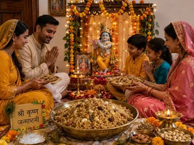 Don't Break Your Fast Until You've Made This Sacred Prasad Dhaniya Panjiri on Janmashtami