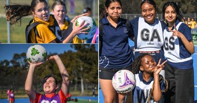 Mega gallery: ACT teens battle for southside netball supremacy on August's hottest day