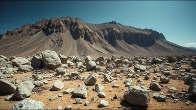 In 1903, 110 million tonnes of rock buried a Canadian town in under 2 minutes; much of it remains buried today