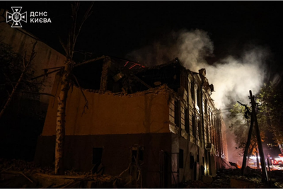 Russian Strike Destroys Kyiv Printing Plant Producing 1.3 Million Schoolbooks Before New Term