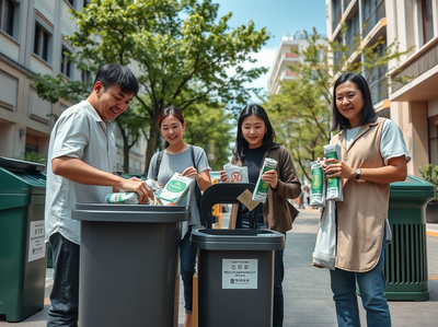 In 1993, Taiwan collected 70% of its trash while recycling virtually none. 33 years later, paid bags, musical trucks and sorting helped drive recycling to 55% nationwide