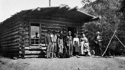 A 19th-century Colorado mining town was abandoned; a German investor bought the entire ghost town in the 1990s and spent decades rebuilding it