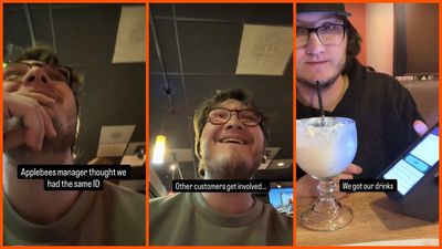 2 customers present their IDs. Then Applebee’s staff makes an accusation neither expected: ‘Are you for real?’