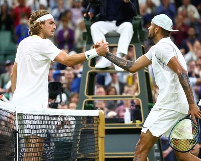 Stefanos Tsitsipas says Nick Kyrgios’s cocaine ban was ‘pretty much expected’