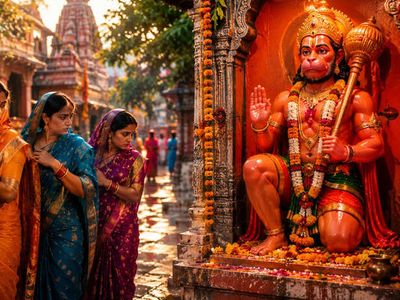 Why Women Avoid Hanuman Ji’s Idol in Some Temples