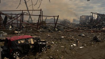 Russian missile and drone attack on Kyiv kills at least eight
