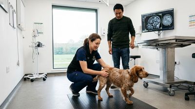 A Spaniel Circled Right for Two and a Half Years, and an Antidepressant Finally Helped Him Settle