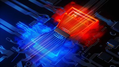 Motorless solid-state cooler uses heat to cool itself; could recycle processor heat into cooling — shape-memory alloy films could turn data center exhaust into refrigeration