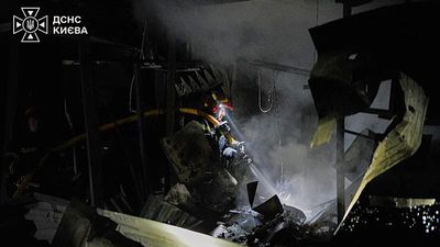 'Massive' Russian missile and drone attack on Ukraine's capital region kills at least 12, officials say