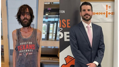 Oklahoma man found beneath a flyover at 92 pounds after 20 years of addiction goes from homelessness to graduating with a 4.0 GPA and two degrees