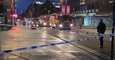 Sauchiehall Street closed after fire at derelict nightclub at 2am