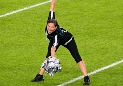 NFL Fans Erupt and Threaten To Cancel Tickets After Eagles' Male Cheerleader Shows off Sexy Dance Moves