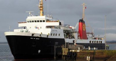 CalMac cancels some services to Arran due to ongoing weather conditions