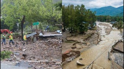 In 2024, Hurricane Helene lifted a concrete Virginia bridge off its foundation and pushed it to the shoreline; after $195.5 million in regional repairs, its replacement opens today