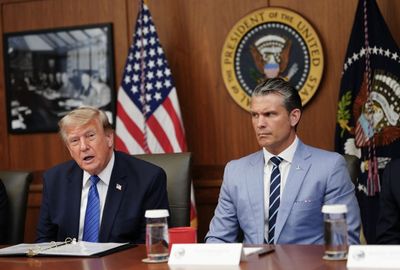 Trump pounces on the press in a panic