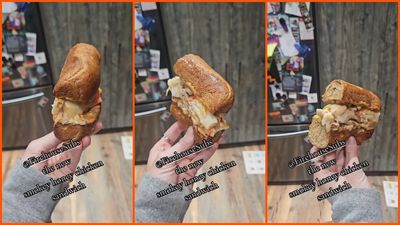 Woman says she ordereded a Smokin’ Honey Chicken Melt from Firehouse Subs. Then she notices something and starts laughing: ‘I’m still laughing’