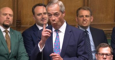 Nigel Farage returns to Parliament after his by-election victory