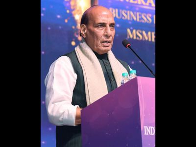 MSMEs must scale, innovate and go global to power India’s growth: Rajnath Singh