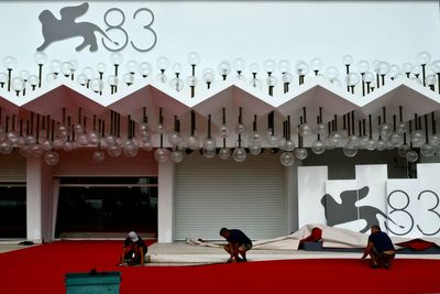 Venice Film Festival turns to politics as Hollywood faces ‘a huge crisis’