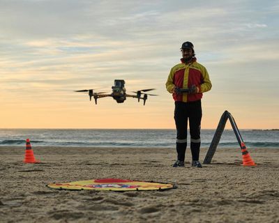 Is flying a shark drone a boring job? Possibly – until suddenly it isn’t